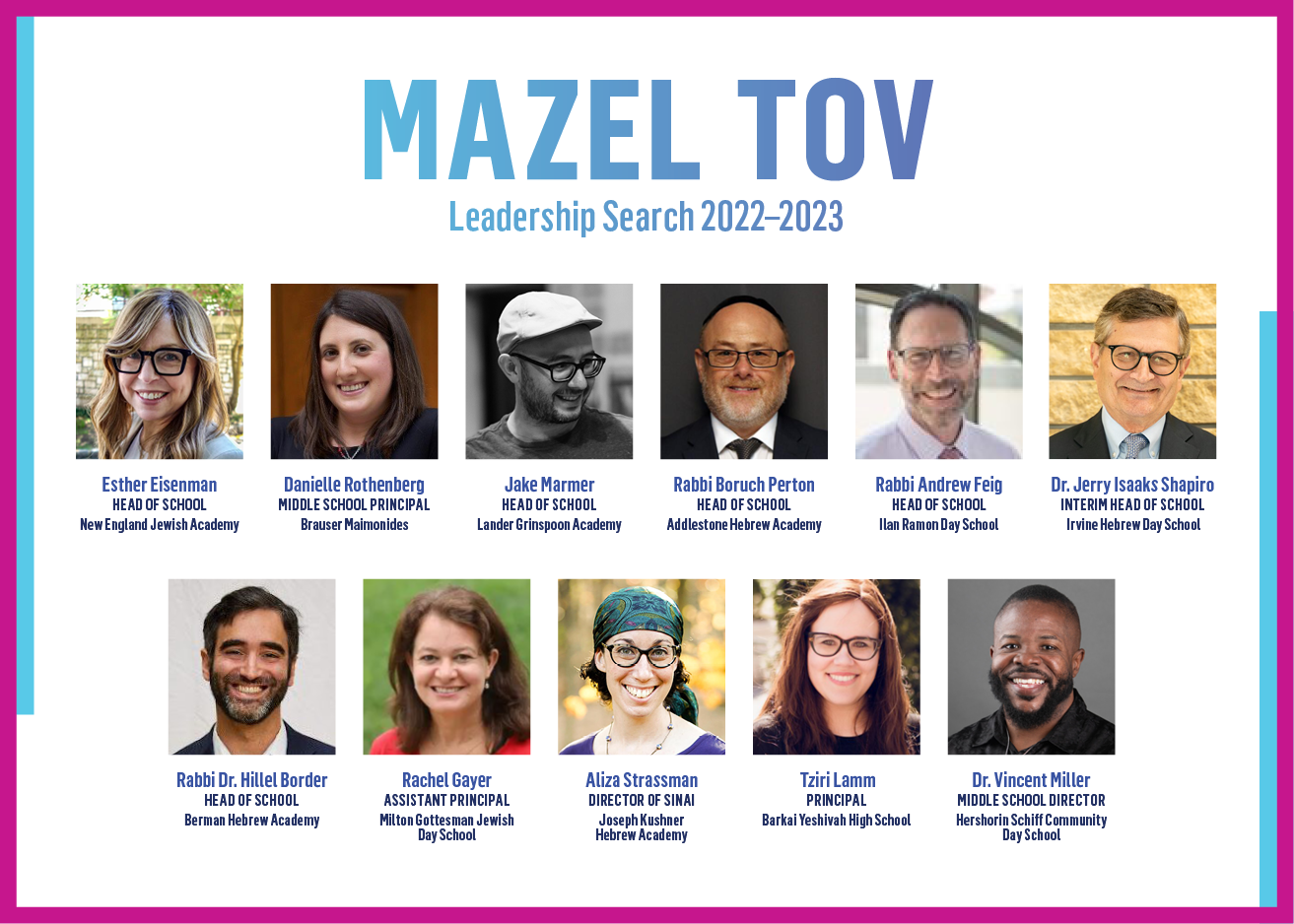 Mazel Tov - Leadershop Search 2022 - 2023