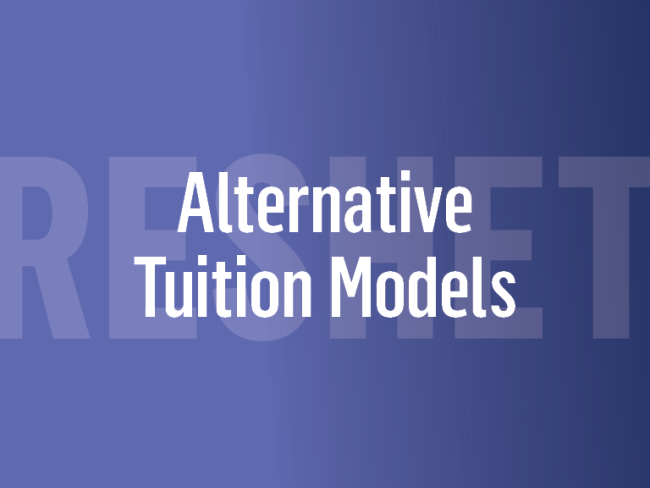 Reshet Alternative Tuition Models